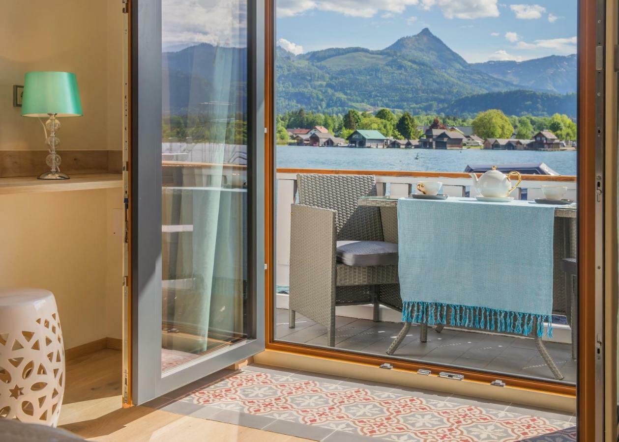 Апартаменты Arndt'S Bootshaus Sankt Wolfgang im Salzkammergut Экстерьер фото